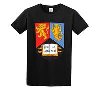 Man's Round Neck Female University of Birmingham Retro Sports T-Shirt Black XL