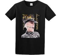 Man's Round Neck Pink Beautiful Trauma 2019 World Tour Ladies Music Sports T-Shirt Black (Large)