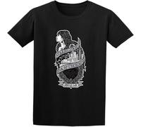 Man's Round Neck The Gaslight Anthem American Punk Sports T Shirt Black L