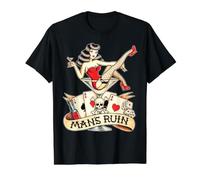 Mans Ruin Gambler American Traditional Tattoo Flash Value Graphic T-Shirt