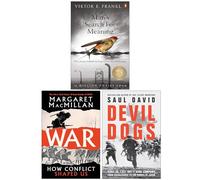Man's Search For Meaning, [Hardcover] War How Conflict Shaped Us & [Hardcover] Devil Dogs 3 Books Collection Set