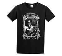 Man's T-Shirt Robert Johnson Hellhound On My Trail S-3XL Black Black XL
