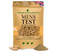 Mans Test Supplement for Men High Strength Booster Extracts Supplements with Ashwagandha, Tribulus, Fenugreek, Maca Root, Goatsweeds and Magnesium Extracts (90 Capsules)