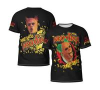 Man's The Ant Music Band-Prodigys-T-Shirts Casual Summer Tees Crewneck Short Sleeve Shirts with Multi-Side Prints Multicoloured M