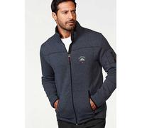 Man's World Fleece Jacket Grey Blue Marl