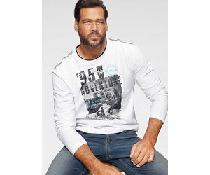 Man's World Long Sleeve Shirt White Multi