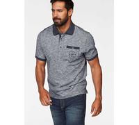 Man's World Mottled Polo Shirt Grey Marl