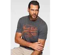 Man's World 'North State' T-Shirt Grey