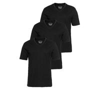 Man's World Pack of 3 V-Neck T-Shirts Black