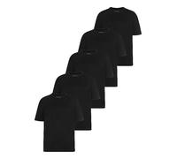 Man's World Pack of 5 T-Shirts Black