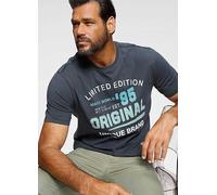 Man's World Pure Cotton T-Shirt Dark Blue Multi