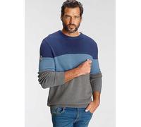 Man's World Round-Neck Jumper Blue Multi