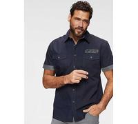 Man's World Short Sleeve Shirt Denim