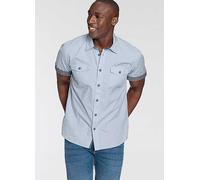 Man's World Short Sleeve Shirt Light Blue