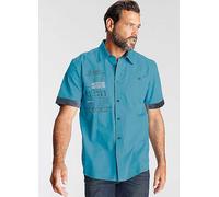 Man's World Short Sleeve Shirt Turquoise