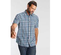 Man's World Short Sleeve Shirt with Chest Pockets Multi