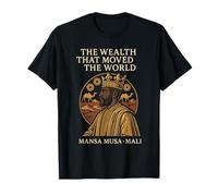 Mansa Musa Mali Empire King African History Gold Gift T-Shirt