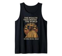 Mansa Musa Mali Empire King African History Gold Gift Tank Top