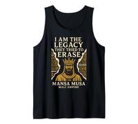 Mansa Musa Mali Empire King African History Gold Gift Tank Top