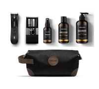 MANSCAPED Perfect Package 4.0 Kit Contains: The Lawn Mower 4.0 Electric Trimmer, Ball Deodorant, Body Wash, Performance Spray-on-Body Toner, Fo