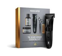 MANSCAPED Beard Hedger Essentials Wet & Dry Trimmer Kit - Black, Black