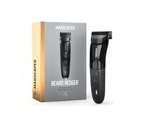 MANSCAPED® The Beard Hedger® Premium Men's Beard Trimmer, 20 Length Adjustable Blade Wheel, Stainless Steel T-Blade for Precision Facial Hair Trimming, Cordless Waterproof Wet/Dry Clipper
