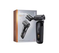 MANSCAPED® The Chairman™ PRO Men’s Foil Shaver - Two Interchangeable Blade Heads, SkinSafe® Four-Blade Foil & Stubble Trimmer, Face Shaver, USB-C & Wireless Compatible Charging, Gentle on Neck Area