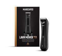 MANSCAPED® The Lawn Mower® 3.0, Electric Groin Hair Trimmer, Replaceable Ceramic Blade Heads, Waterproof Wet/Dry Clippers, Standing Recharge Dock, Male Body Hair Grooming Razor