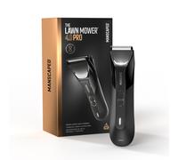 MANSCAPED® The Lawn Mower® 4.0 PRO - Groin & Body Hair Trimmer, Updated SkinSafe® Trimmer Blade, Waterproof Wet/Dry Groomer, USB-C & Wireless Charging Compatible, Men’s Ball Shaver with Travel Lock