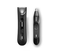 MANSCAPED® The Perfect Duo 3.0 Plus Includes: The Lawn Mower® 3.0 Plus Waterproof Electric Men's Groin & Body Hair Trimmer and The Weed Whacker® 2.0 Nose & Ear Hair Trimmer, Updated SkinSafe® Blades