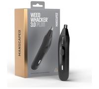 MANSCAPED The Weed Whacker 3.0 Plus Wet & Dry Nose & Ear Hair Trimmer - Black, Black