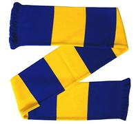Mansfield Town Supporters Royal Blue and Gold Traditional Bar Scarf