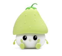 mansH Cute Strawberry Night Light, Rechargeable, Green