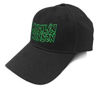Manson Marilyn - Marilyn Manson Official Logo Cap (Black)