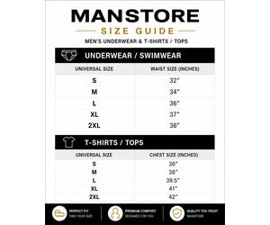Manstore Men's M101 Cheeky Brief Bum Revealing High Cut Rear Slip Underwear