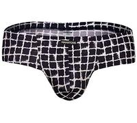 MANstore Men's Underwear Cheeky Brief M800 (White/Black/L)