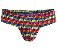 MANstore Men's Underwear Rainbow Cheeky Brief M2056 (Rainbow/L)