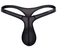 MANstore Underwear, M101 Thongs, Black, Men's Size S, Pack of 1