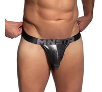 MANstore Underwear, M2485 Bungee Pouch, Black, Men's Size XL, Pack of 1