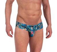 MANstore Underwear, M800 Cheeky Brief, Blue Flower, Men's Size L, Pack of 1