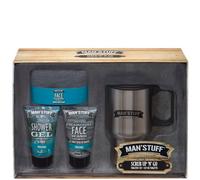 Man'Stuff Scrub Up 'n' Go Bath Set