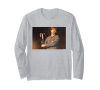 Mansun Live Paul Draper Wide Open Space by Andy Willsher Long Sleeve T-Shirt