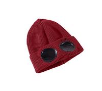 MansWill Unisex Wool Knitted Goggles Beanie, Warm Winter Stylish Hat Autumn Outdoor Sports Cap Fashion Womens Indoor Leisure Heat Keeper Ear Snow Cold Protector