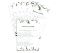 Manta Makes Baby Shower Game - Mummy or Daddy for Boy or Girl Party Pack (20 x Mummy or Daddy)