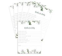 Manta Makes Baby Shower Games, Wishes for Baby Games for boy or Girl Party Pack, Baby-Shower Games, Baby Shower Game (20 x Wishes for Baby)