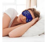 Manta Ray and Fish Print Soft Eye Mask for Sleep Mask Sleep Eye Mask for Women Men Sleeping Sleeping Travel
