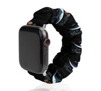 Manta Ray Corals Ocean Fish Compatible with IWatch Series Watch Strap Fashion Scrunchies Stretchy