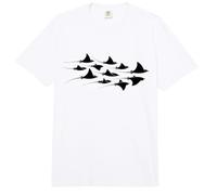 Manta Ray Devil Ray Flying Rays Manta Ray Diver Comfort Colors Adult Heavyweight T-Shirt