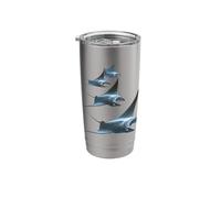 Manta Ray Devil Ray Flying Rays Stingray Manta Ray Diver Stainless Steel Insulated Tumbler