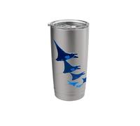 Manta Ray Devil Ray Flying Rays Stingray Manta Ray Diver Stainless Steel Insulated Tumbler